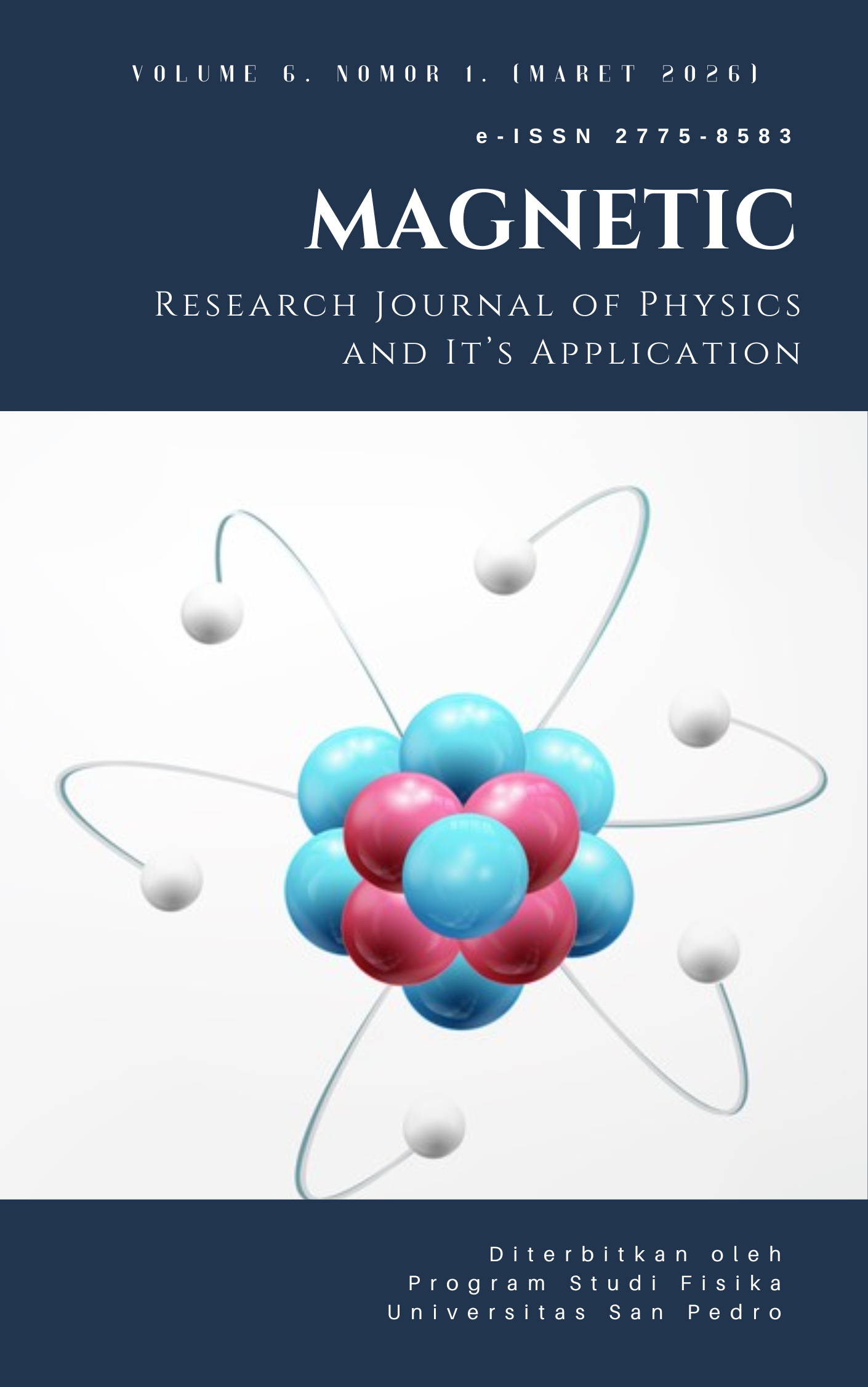 					View Vol. 6 No. 1 (2026): Magnetic: Research Journal of Physics and It’s Application
				