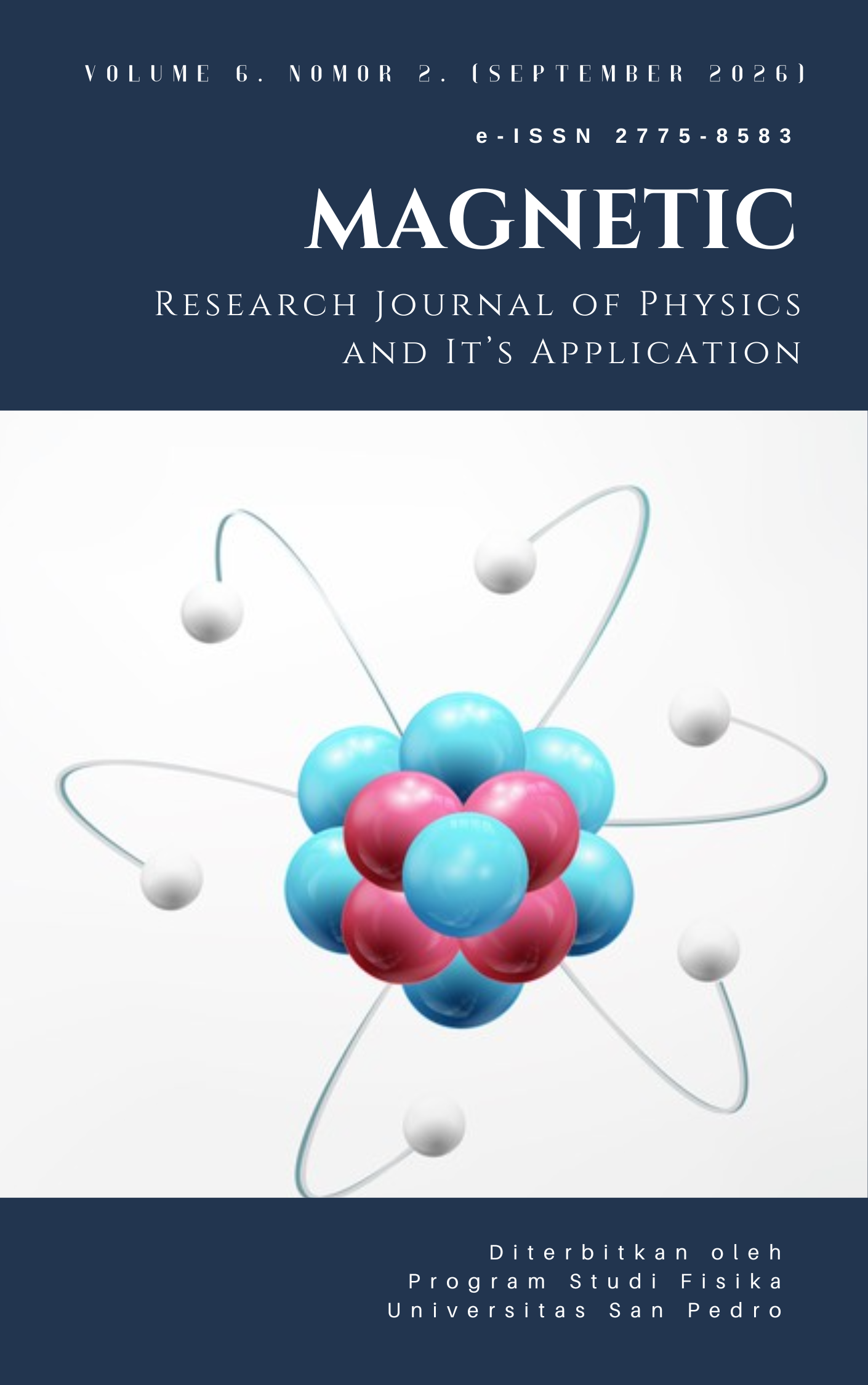 					View Vol. 6 No. 2 (2026): Magnetic: Research Journal of Physics and It’s Application
				