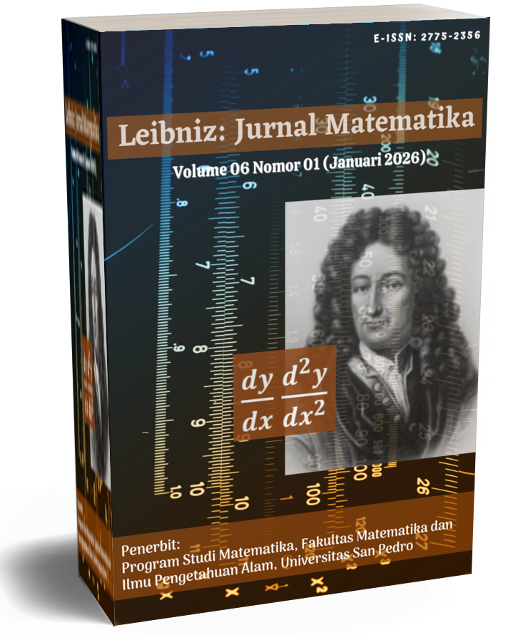 					View Vol. 6 No. 01 (2026): Leibniz: Jurnal Matematika
				